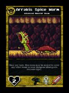 Arrakis Spice Worm - Custom Card