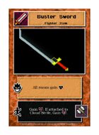 Buster Sword - Custom Card