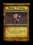Blood Frenzy - Custom Card