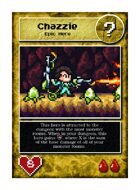 Chazzie - Custom Card