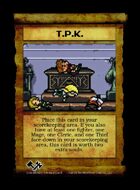 T.p.k. - Custom Card