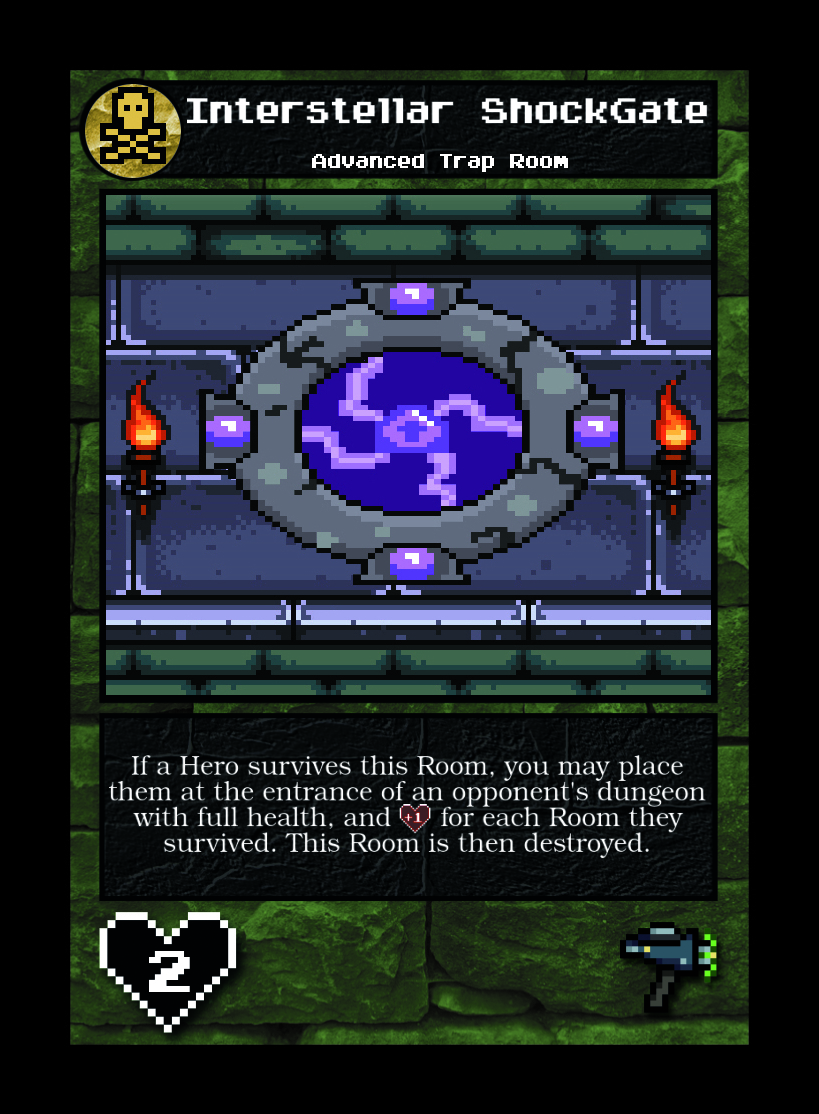 Interstellar Shockgate Custom Card Brotherwise Games Boss Monster