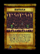 Balista - Custom Card