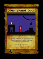 Dimensional Door - Custom Card