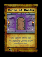 Curse Of Mantis - Custom Card
