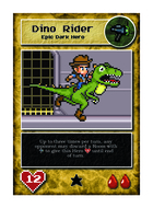 Dino Rider - Custom Card