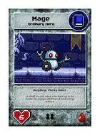 Beepboop, Plucky Robot  - Custom Card