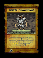 Bbeg Showdown!  - Custom Card