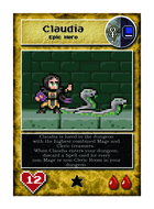Claudia - Custom Card