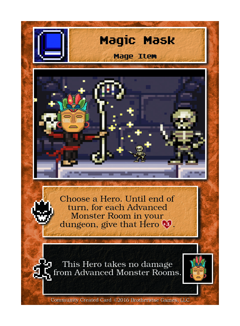 Magic Mask - Custom Card - Brotherwise Games | Boss Monster Community ...
