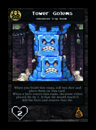 Tower Golems - Custom Card