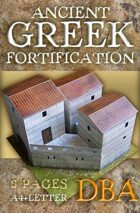 Ancient Greek fortification (Built Up Area for DBA)