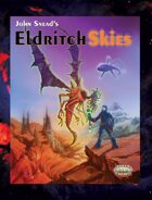 Eldritch Skies GM Screen Insert (Savage Worlds Deluxe Edition)