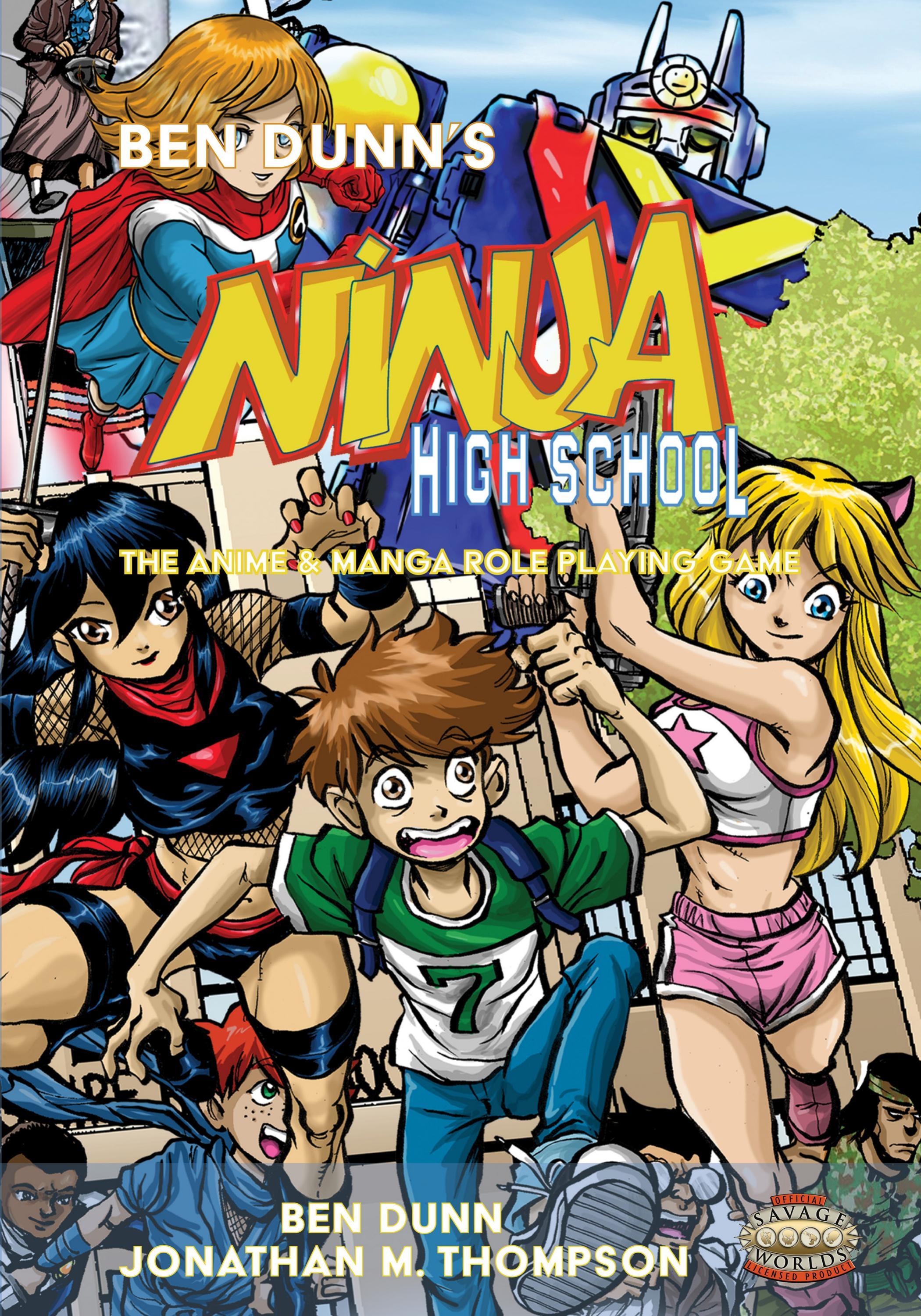 Ben Dunn's Ninja High School the Anime and Manga RPG (Savage