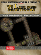 Battle Map: Lair of the Manticore!