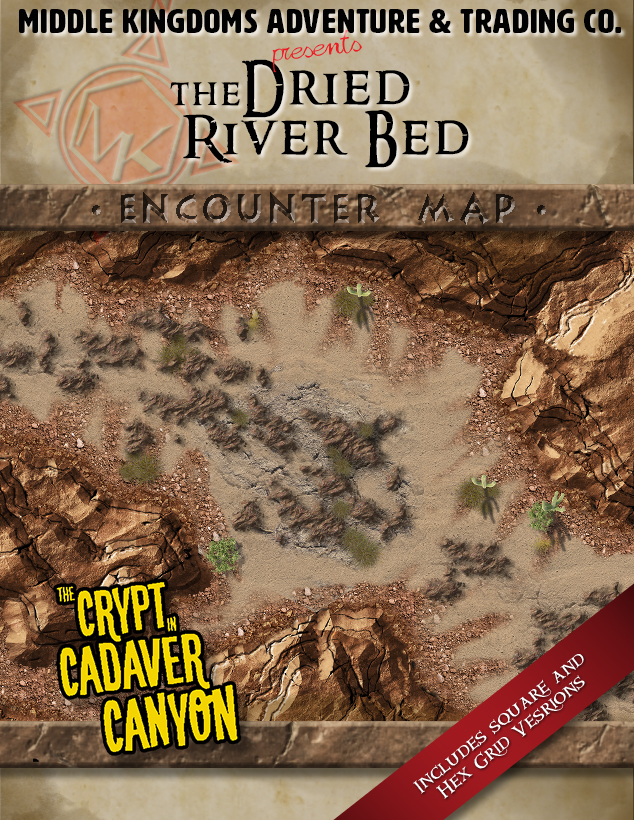 Battle Map: The Dried River Bed