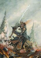 RPG Fantasy Creature, Male, Undead King Warrior