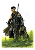 RPG Fantasy Character, Male, Human Witch Hunter