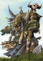 RPG Fantasy Character, Male, Orc Shaman