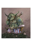 RPG Fantasy Creature, Male, Little Orc Warrior
