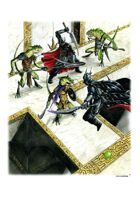 RPG Fantasy Illustration, Street Fighting