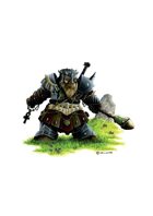 RPG Fantasy Character, Male, Dwarf Cleric
