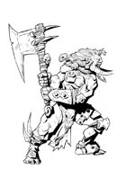 RPG Fantasy Character, Male, Beastman