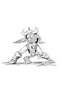 RPG Fantasy Character, Female, human viking warrior