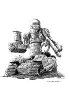 RPG Sci-Fi creature bio machine monster