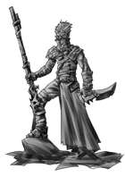 RPG Fantasy Character, male, desert shooter