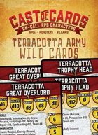 Cast of Cards: Terracotta Army Wild Cards (Fantasy)