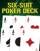 Six-Suit Poker Deck