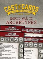 Cast of Cards: World War II Archetypes (Modern)