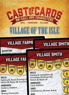 Cast of Cards: Village of the Isle (Fantasy)