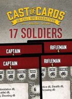 Cast of Cards: 17 Soldiers (Modern)