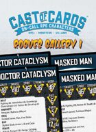 Cast of Cards: Rogues Gallery 1 (Sci Fi/Supers)