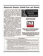 Masterwork Monsters: Kobold Feats and Mutants