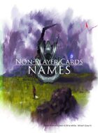 Non-Player Cards: Names