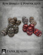 Rum Barrels & Powder Kegs