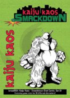 Kaiju Kaos: Smackdown Stat Cards, Set 01