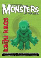 Kaiju Kaos: Strange Monsters of Toyland Stat Cards, Set 01