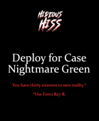 Deploy for Case Nigthmare Green | Music track