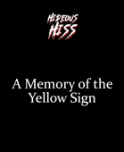 A Memory of the Yellow Sign | Soundtrack