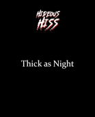 Thick as Night – Dark Ambient Music