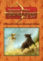 Against the Dark Yogi: Errata & Alternate Rules