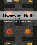 Age of Legacy - 'Dwarven Halls (Upper)' Game Map