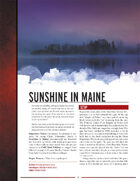 Sunshine in Maine