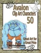 Avalon Clip Art Characters, Ogre