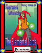 Heroes Weekly, Vol 2, Issue #24, The Elemental Lords