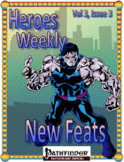 Heroes Weekly, Vol 3, Issue #3, New Feats